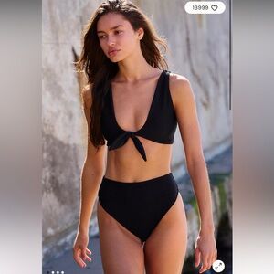 NWT. Beach Riot bikini set. Dallas Bikini Top & Highway Bikini Bottom, S, NEW!